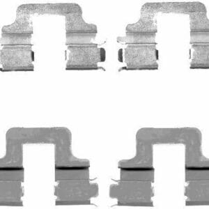 FORD GALAXY LAND ROVER VOLVO S60 S80 Rear Axle Brake Fitting Kit Mintex MBA1731
