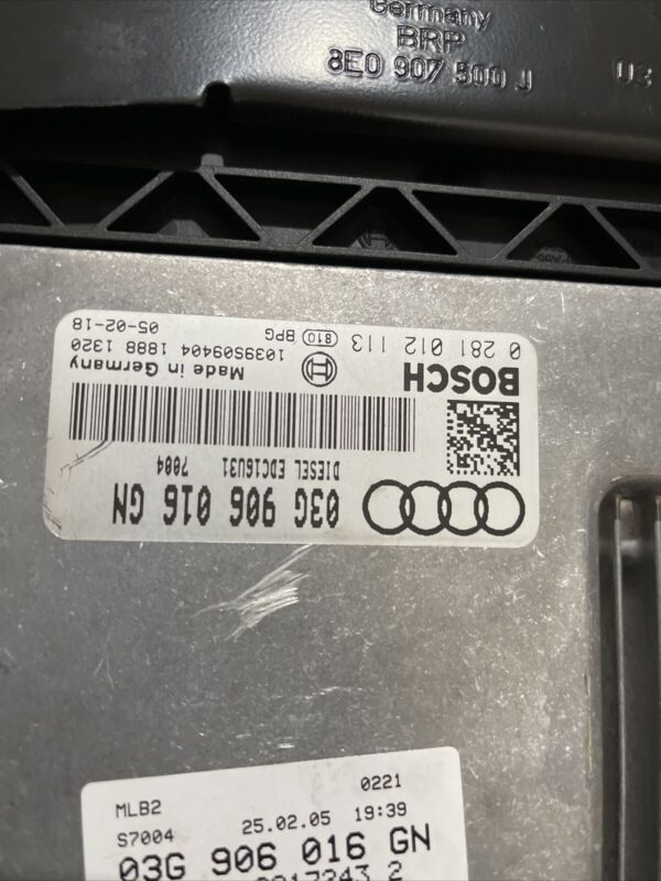 GENUINE AUDI A4 B7 ECU ENGINE CONTROL UNIT MODULE OEM 03G906016GN EDC16U31 - Image 9