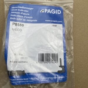 Alternative view of PAGID P8559 WARNING CONTACT, BRAKE PAD WEAR REAR AXLE FOR  IVECO