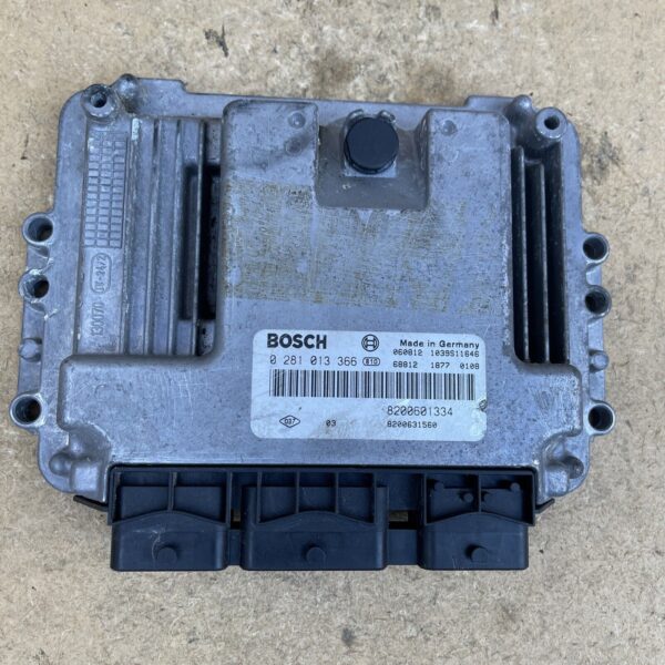 RENAULT MEGANE SCENIC ECU ENGINE CONTROL UNIT MODULE 8200601334 0281013366