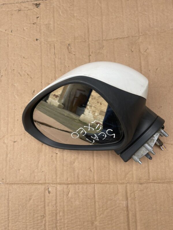 SEAT LEON IBIZA LEFT PASSENGER SIDE FRONT DOOR ELECTRIC WING MIRROR E9024456 - Image 2