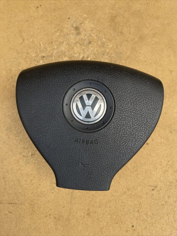 VW GOLF MK5 TOURAN TIGUAN STEERING WHEEL DRIVER AIRBAG 1K09715849Q 5N0880201B