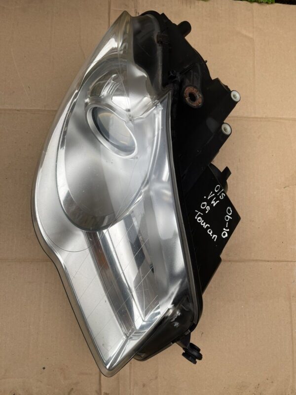 VW TOURAN 2006-2010 RIGHT DRIVER SIDE HEADLIGHT HEADLAMP 0301233602 1T2941006B