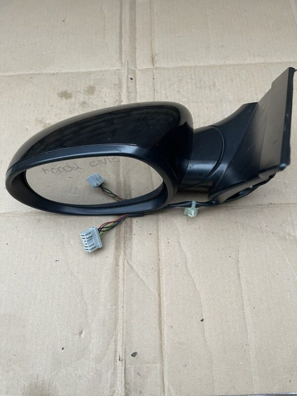 HONDA CIVIC MK8 2006-2011 LEFT PASSENGER SIDE DOOR ELECTRIC WING MIRROR E9014346 - Image 2