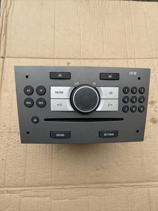 VAUXHALL CORSA D 2006-2015 RADIO CD PLAYER HEAD UNIT 344183129 13251045