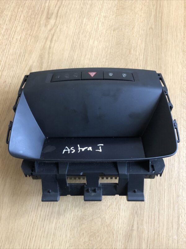 Vauxhall Astra J 09-16 Dashboard Centre Display Surround/Switch Panel 340685796 - Image 3