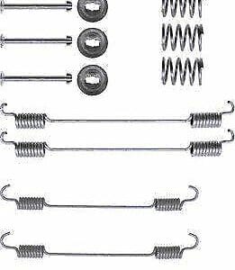 CITROËN PEUGEOT RENAULT REAR AXLE HANDBRAKE SHOE ACCESSORY KIT MINTEX MBA750