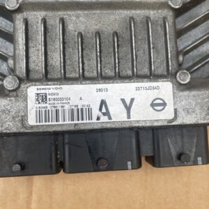 Alternative view of NISSAN QASHQAI +2 2006-2013 ENGINE CONTROL UNIT MODULE 23710JD54D S180033104