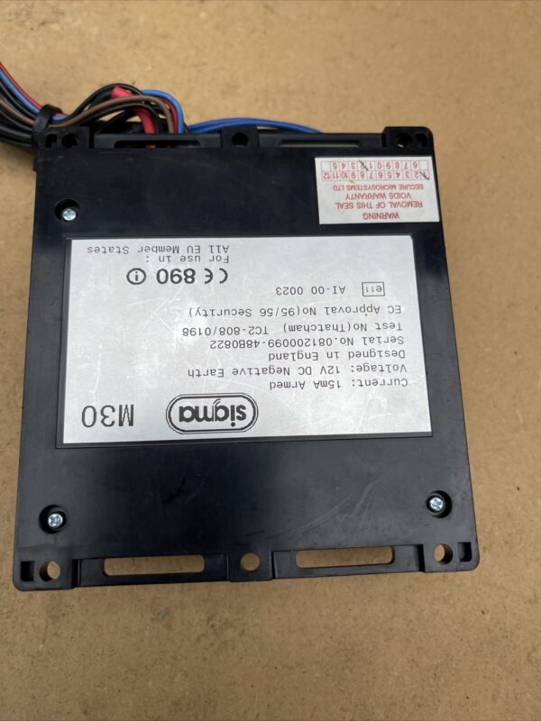 SUBARU LEGACY LOADING DOOR LOCK SECURITY CONTROL UNIT OEM 081200099, TC28080198 - Image 4