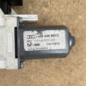 Alternative view of AUDI A6 S6 C6 04-11 REAR LEFT PASSENGER SIDE WINDOW MOTOR REGULATOR 4F0959801C