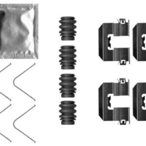 Pagid K0653 Rear Axle Disc Brake Pad Kit / brack sustem Fits Vauxhall, saab