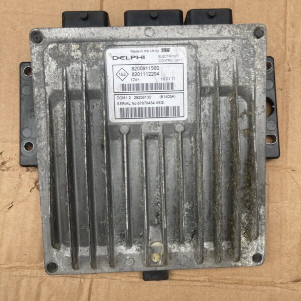 RENAULT CLIO KENGOO ENGINE CONTROL UNIT MODULE 8200911560 28256130 8201112294