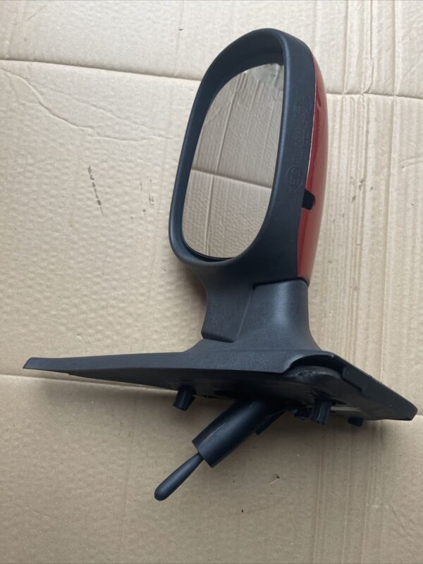 RENAULT MEGANE I CLIO II RIGHT DRIVER SIDE DOOR MANUAL WING MIRROR E2018011 - Image 5