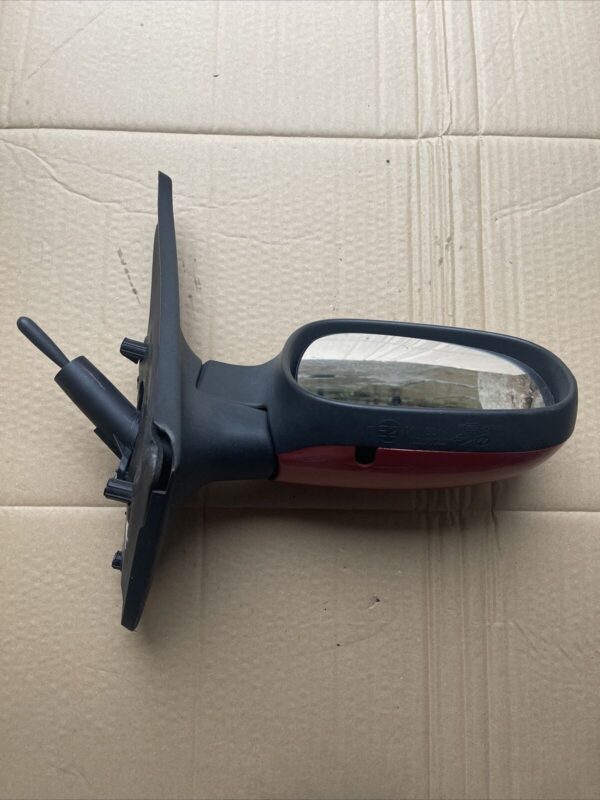 RENAULT MEGANE I CLIO II RIGHT DRIVER SIDE DOOR MANUAL WING MIRROR E2018011 - Image 7