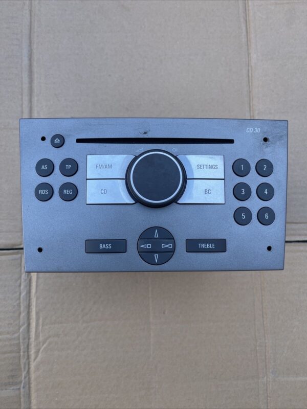 VAUXHALL MERIVA VECTRA ASTRA RADIO CD PLAYER HEAD UNIT 13233926 453116246