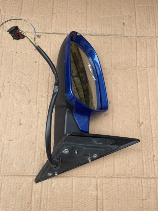 AUDI A4 A5 07-16 LEFT PASSENGER SIDE FRONT DOOR ELECTRIC WING MIRROR E1021053 - Image 4