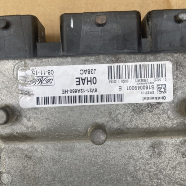 FORD FIESTA MK6 2008-2017 ENGINE CONTROL UNIT MODULE ECU S180049001 8V2112A650HE - Image 2