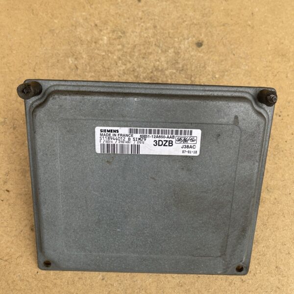 FORD FOCUS ENGINE CONTROL UNIT MODULE ECU 6M5-112A650-AAB S118944012 S118325001 - Image 2