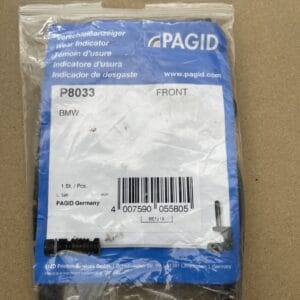 Alternative view of PAGID P8033 WARNING CONTACT WARNING BRAKE PAD WEAR FRONT AXLE FOR BMW