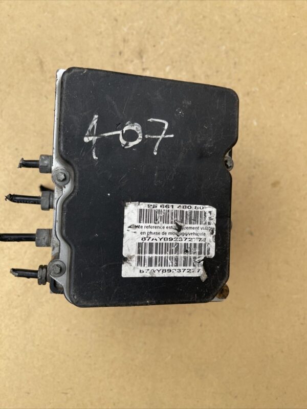 PEUGEOT 407 ABS PUMP CONTROL MODULE UNIT 9666148080 0265951299 - Image 8