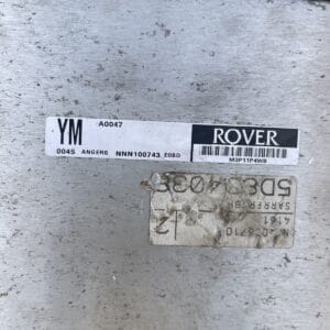 Alternative view of ROVER 25 MG ZR 2001-2005 ENGINE CONTROL UNIT MODULE ECU NNN100743 NNW006710