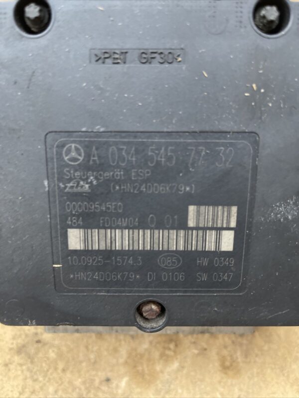 MERCEDES C-CL S203 ABS PUMP CONTROL UNIT A0345457732 A0054312912 A0054312912Q01 - Image 6