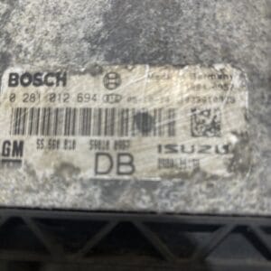 Alternative view of VAUXHALL ASTRA H 2004-2012 ENGINE CONTROL MODULE UNIT ECU 0281012694 0281012694