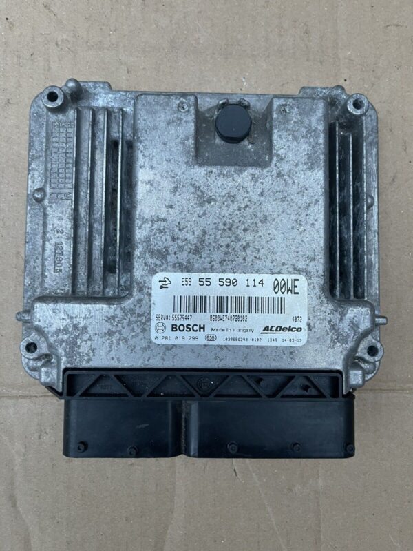 VAUXHALL CORSA D 2006-2015 ENGINE CONTROL UNIT MODULE ECU 0281019799 1039S56293