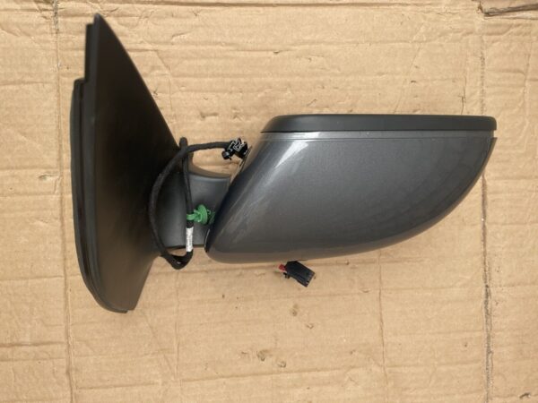 VW GOLF MK6 08-15 LEFT PASSENGER SIDE FRONT DOOR ELECTRIC WING MIRROR E1021025 - Image 2