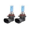 2X Halogen Automotive White Premium Quartz Glass Bulbs 9006, 12 Volt, 100w