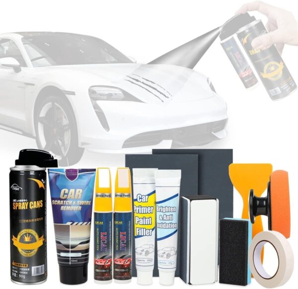 Car Scratch Remover with Jet Canister Car Paint Scratch Repair, Car Scratch...