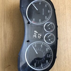 Alternative view of PEUGEOT 307 SPEEDOMETER INSTRUMENT CLUSTER CLOCK OEM P9636708880-E05