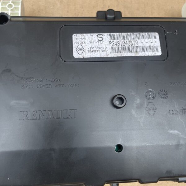 RENAULT KANGOO 08-22 SPEEDOMETER CLOCK INSTRUMENT CLUSTER P248104337R 281180123 - Image 3