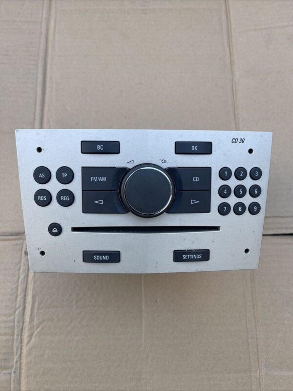 VAUXHALL ASTRA H ZAFIRA B CORSA D RADIO CD PLAYER HEAD UNIT 13263051 497316088