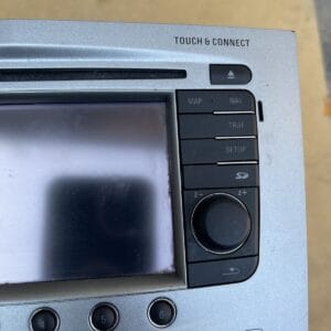 Alternative view of VAUXHALL CORSA D 2006-2014 RADIO CD DVD GPS RADIO CD PLAYER HEAD UNIT 13431891
