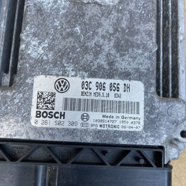 VW GOLF PLUS ECU ENGINE CONTROL UNIT MODULE 03C906056DH 0261S02309 - Image 2