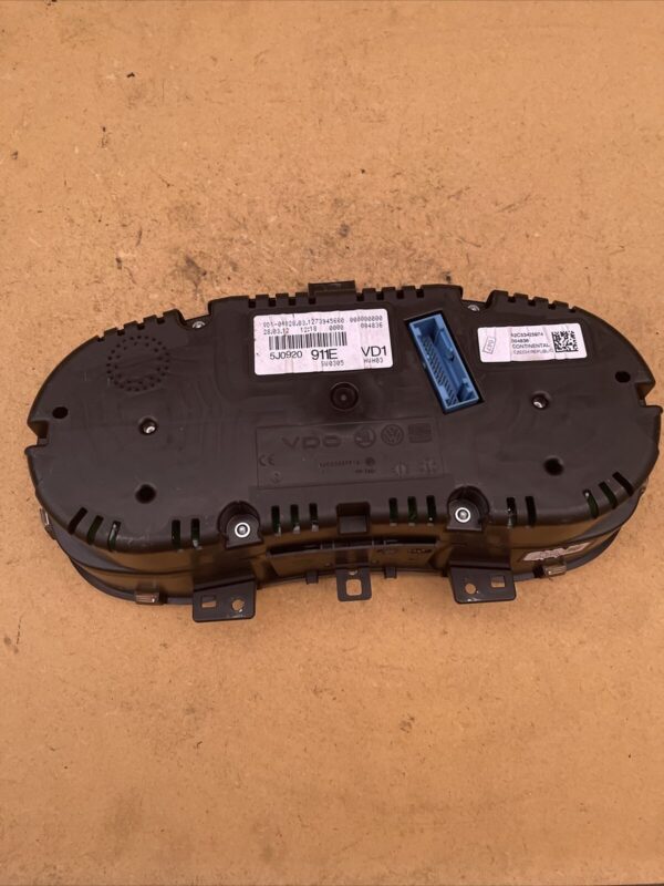 5J0920911E A2C53357612AF SKODA FABIA MK2 5J SPEEDOMETER INSTRUMENT CLUSTER - Image 6