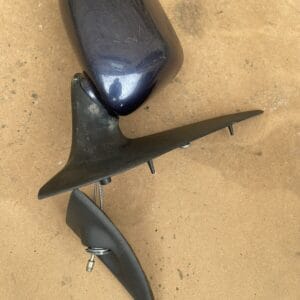 Alternative view of FIAT BRAVO BRAVA 1996-2002 RIGHT DRIVER SIDE DOOR MANUEL WING MIRROR E30151683