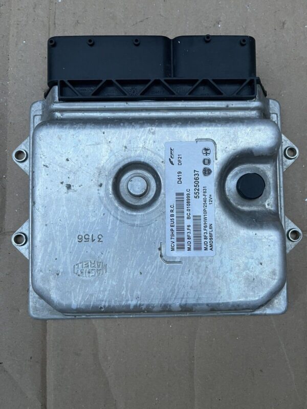 FIAT FIORINO PEUGEOT CITROEN NEMO ENGINE CONTROL UNIT MODULE 55250637 BC0108999C