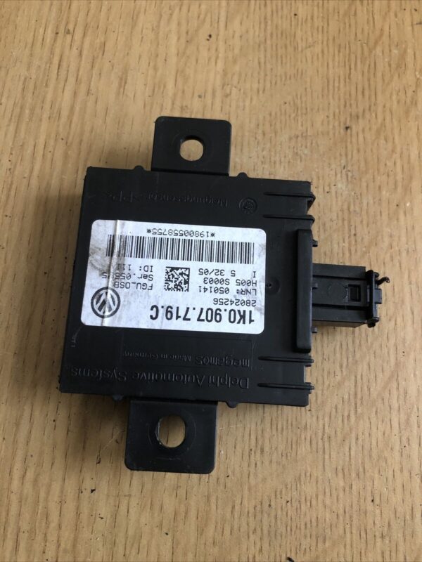 VW Golf Touran Jetta Eos Audi A3 Anti Theft Alarm control module 1K0907719C - Image 2