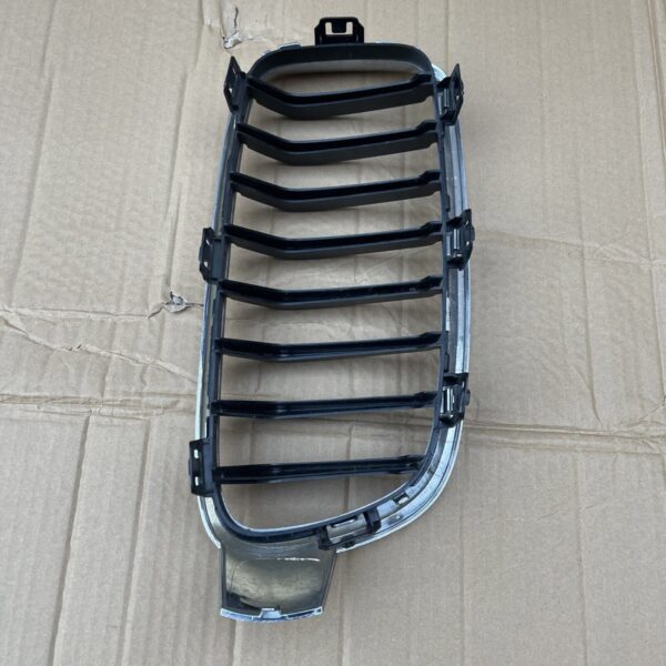 BMW 3 SERIES 11-18 FRONT LEFT BUMPER UPPER RADIATOR GRILL 18801310 51137255411 - Image 6