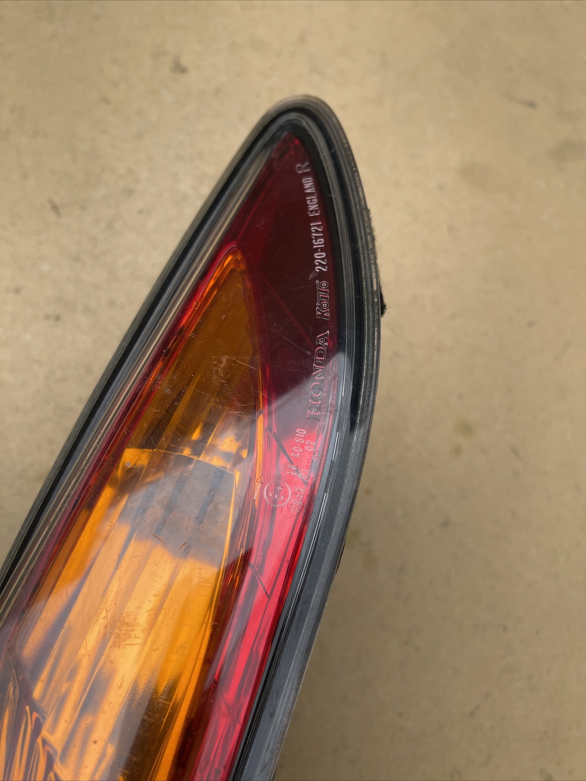 HONDA CIVIC 2005-2012 RIGHT SIDE DRIVER REAR TAIL LIGHTS 22016721 - Image 9