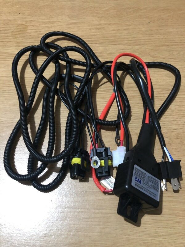 Harness Universal W2 Car Fog Light Wiring Harness controller Kit 12V/35W/55W