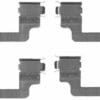 LAND ROVER DISCOVERY RANGE FRONT BRAKE PAD FITTING KIT SHIMS MINTEX MBA1727