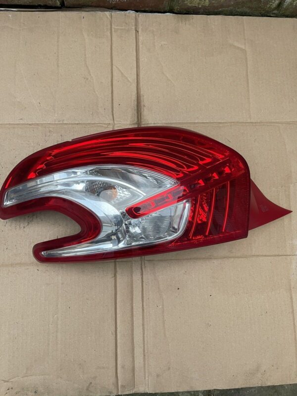 PEUGEOT 208 12-15 LEFT PASSENGER SIDE REAR TAIL LIGHTS 9672628280 VPCPFX13405A - Image 2