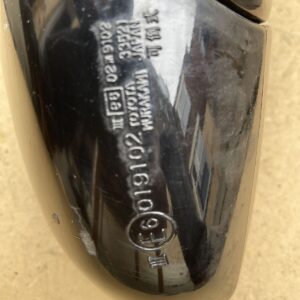 Alternative view of TOYOTA CELICA FRONT RIGHT SIDE DRIVER DOOR ELECTRIC WING MIRROR OEM E6019102