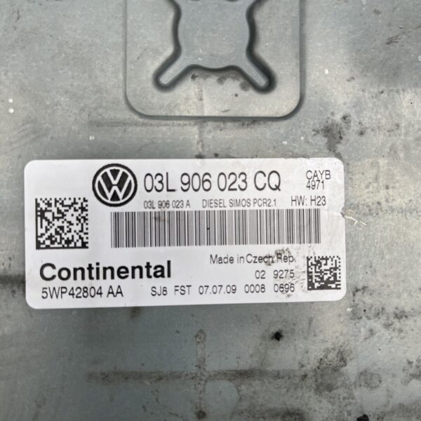 VW AUDI SEAT SKODA ENGINE CONTROL UNIT MODULE 03L906023CQ 03L906023A 5WP42804AA - Image 3